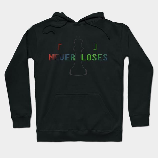 Blank Never Loses Hoodie by ARIXD